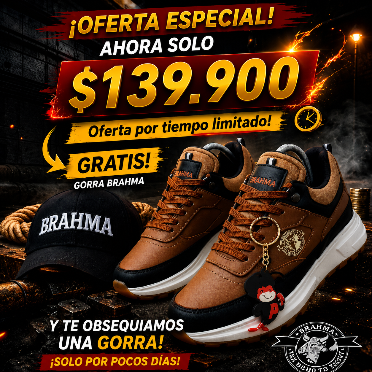 🔥PROMO 2X1 Zapatos Brahma